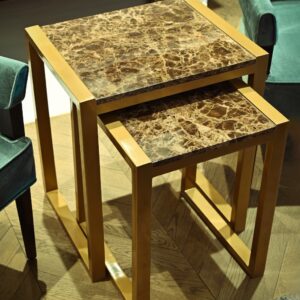 Opulent Minimalist Marble Table