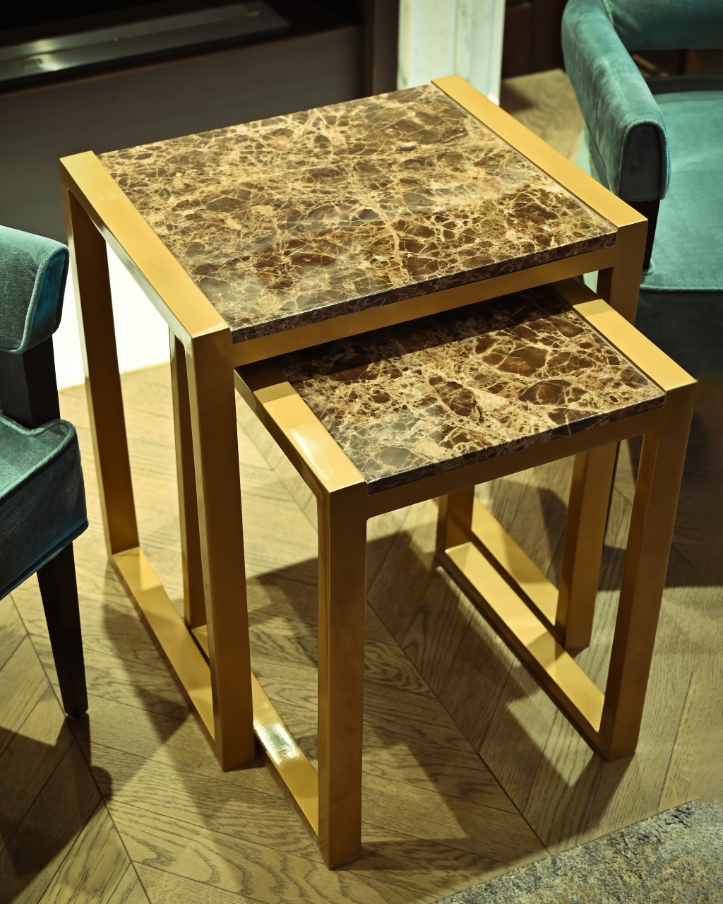 Opulent Minimalist Marble Table
