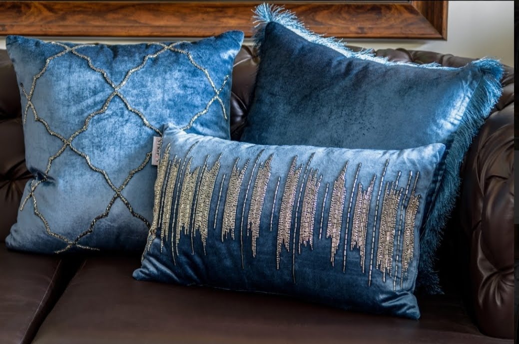 Arctic Blue Cushion