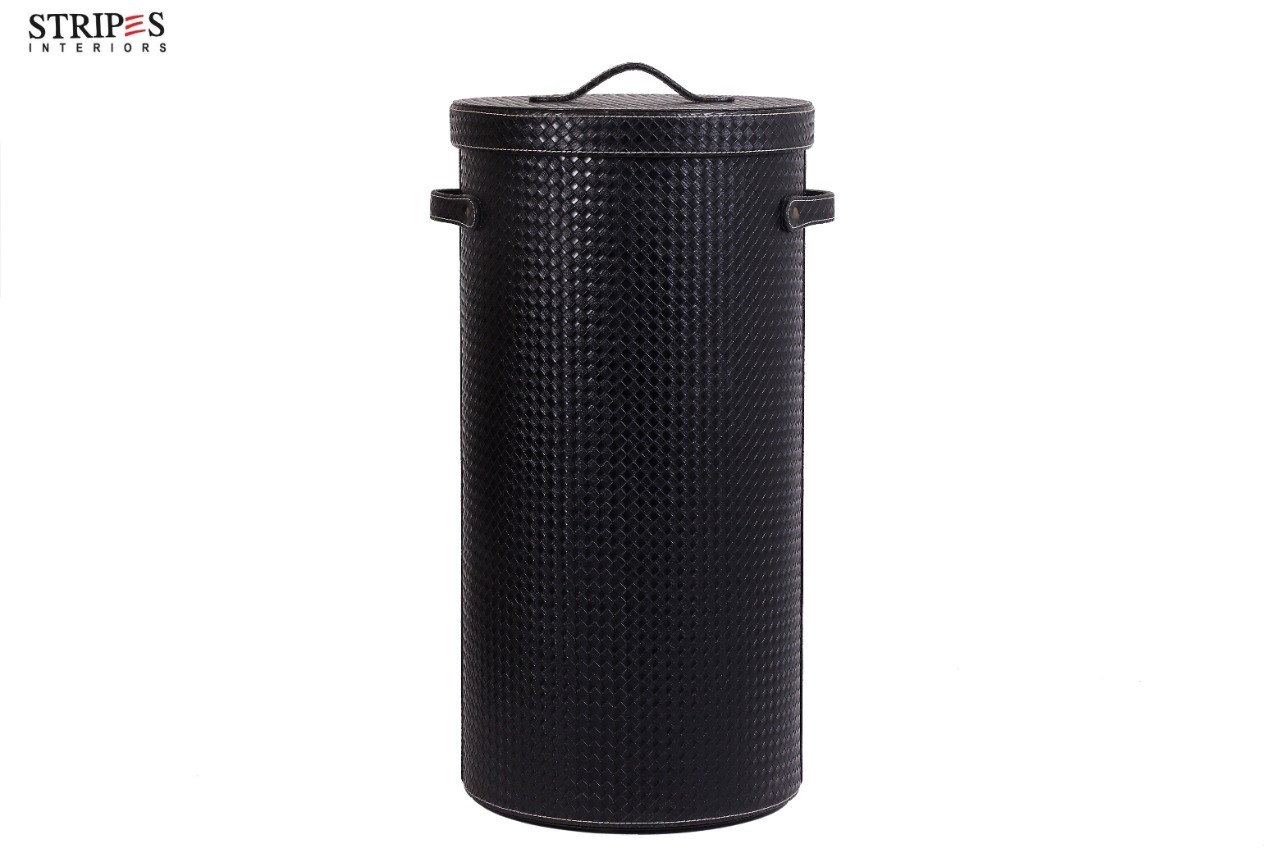 Leather Laundry Basket