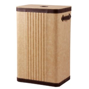 Leather Laundry Basket
