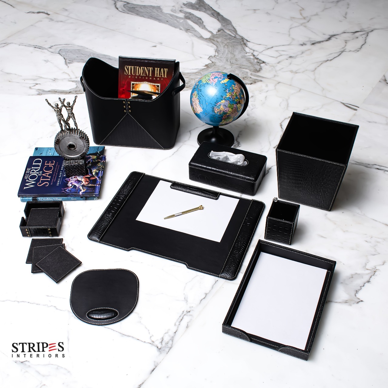 Premium Black Workspace Collection