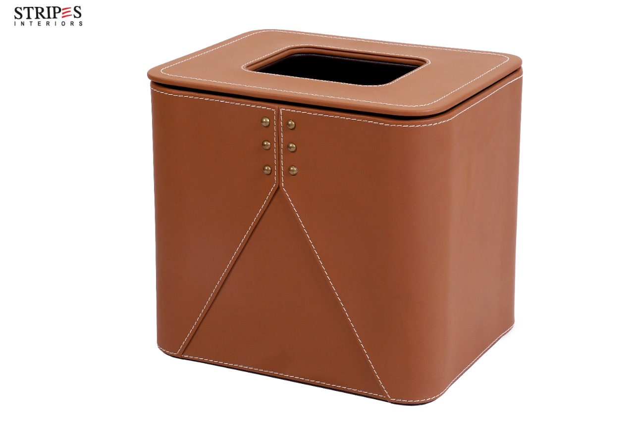 Leather Bin