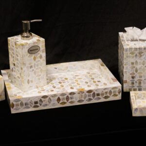 Opal Shell Luxe Bathroom Set