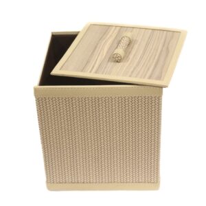 Leather Laundry Bin