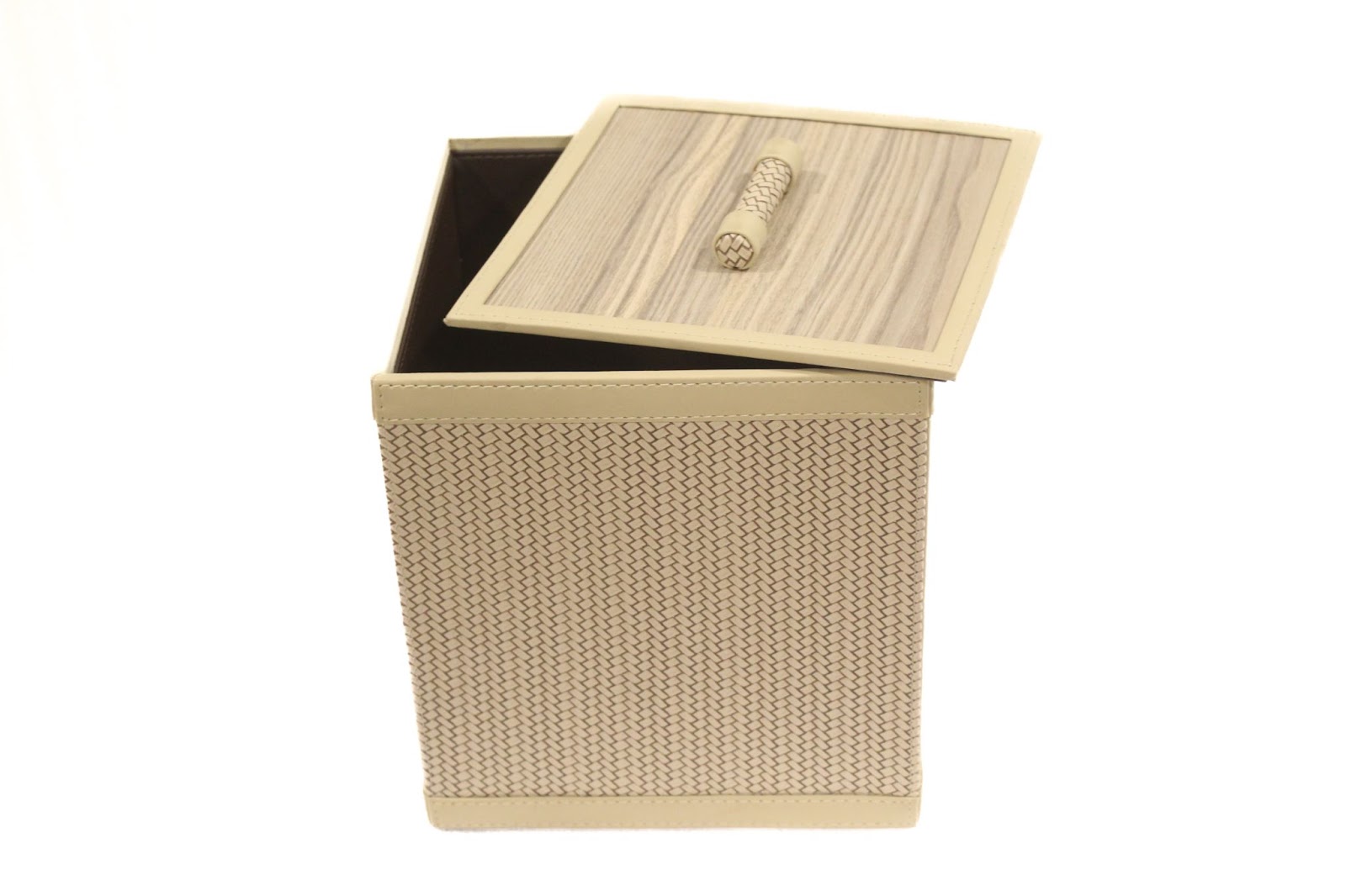 Leather Laundry Bin