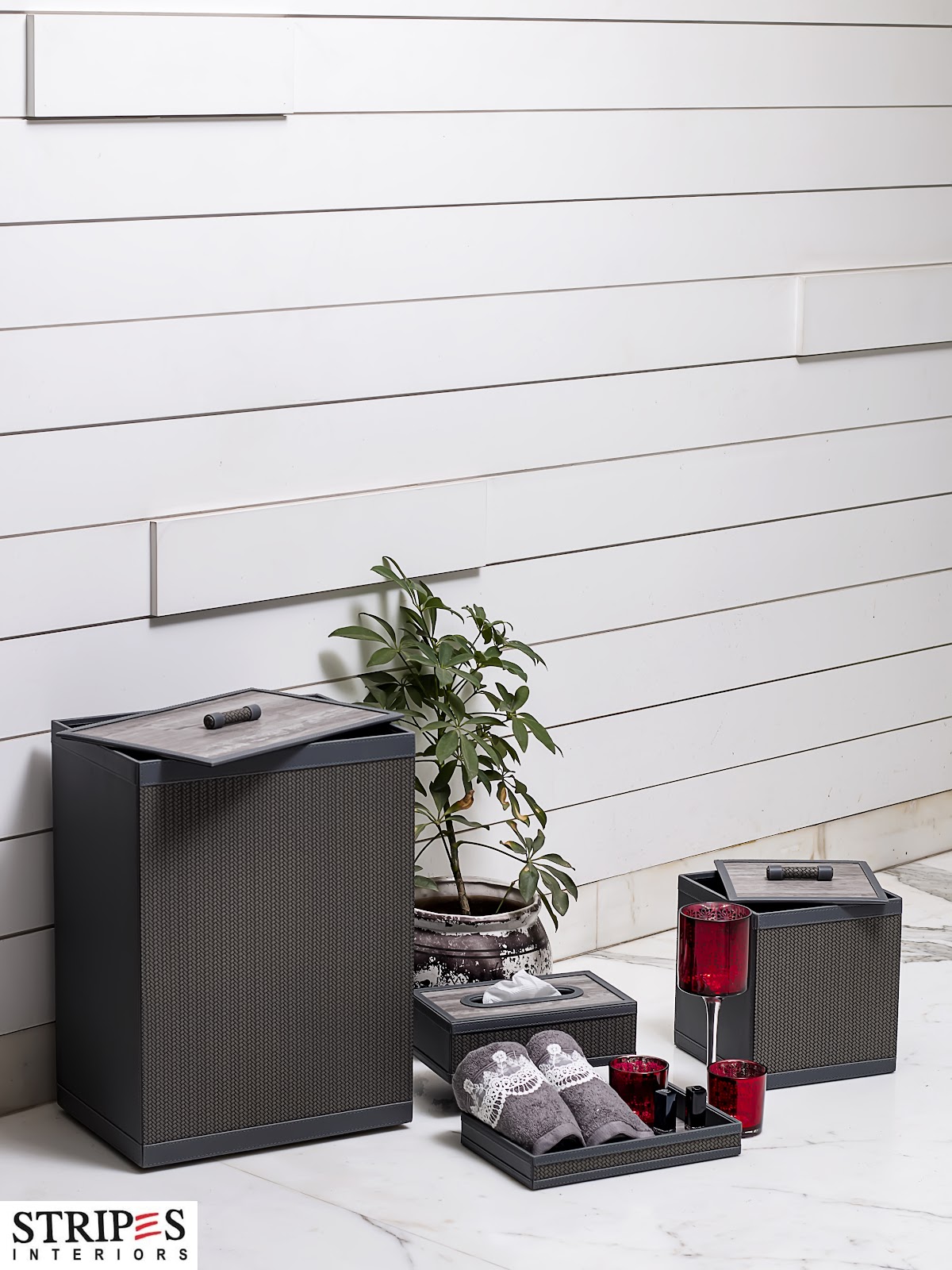 Weaved Matt Laundry Set