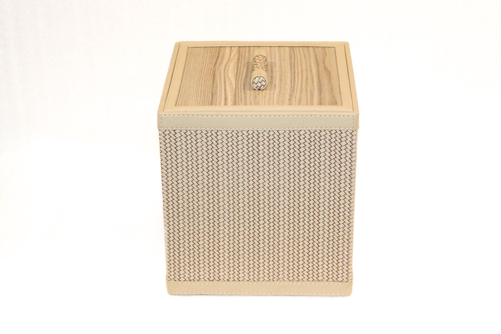 Leather Laundry Bin
