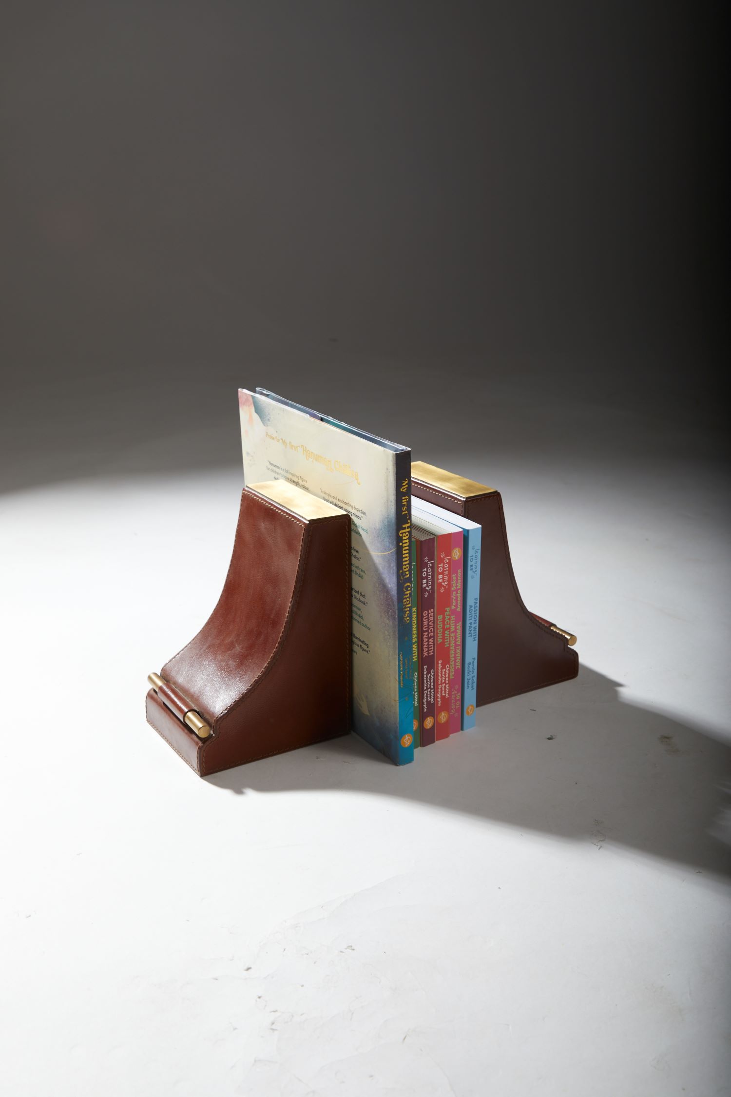 Leather Bookend