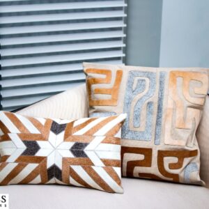 Sahara Geo Hairon Cushion Set