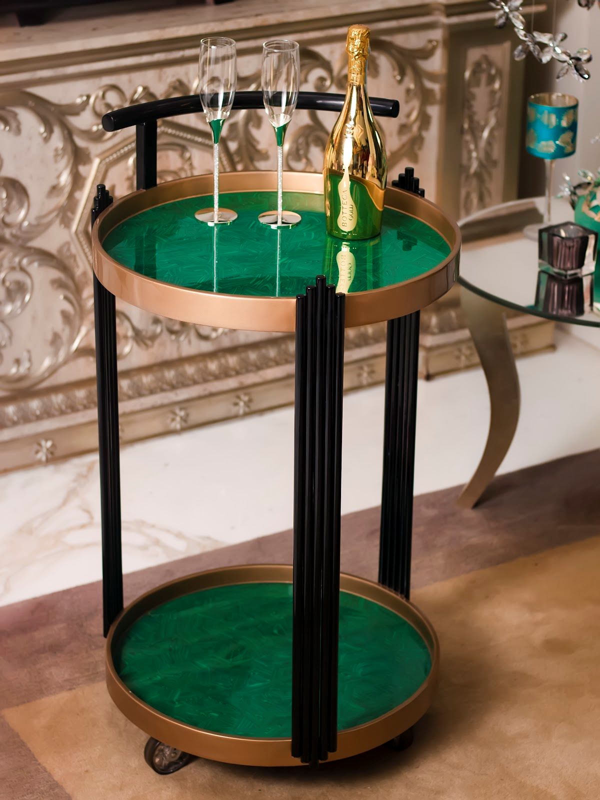 Golden Jade Double Deck Trolley
